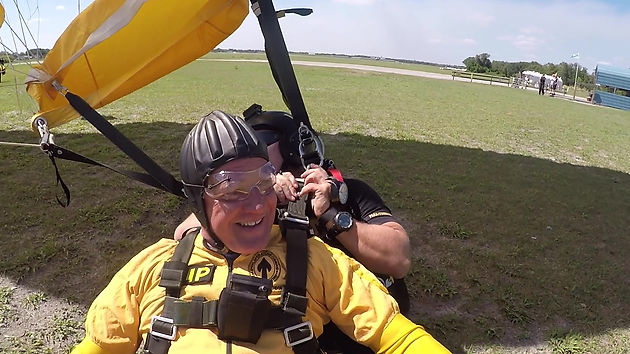 Bob goes skydiving with the SOCOM Para-Commandos